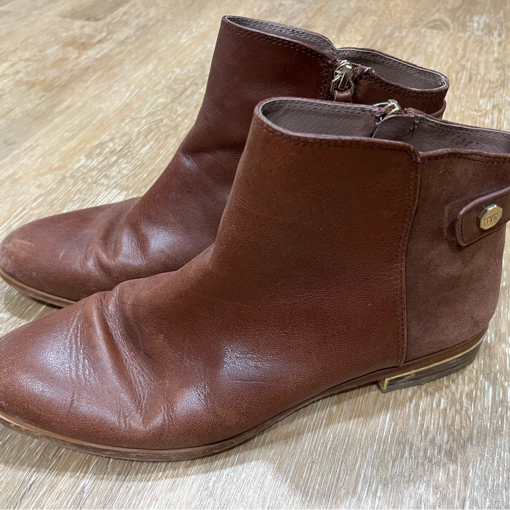 Louise et Cie Brown Leather Ankle Boots
